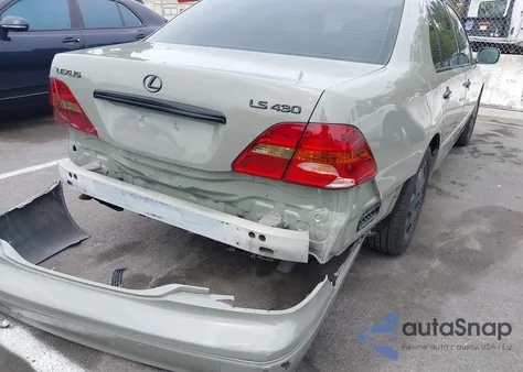 2001 Lexus Ls 430 Base (A5) из США, поврежденный, VIN JTHBN30F010018403